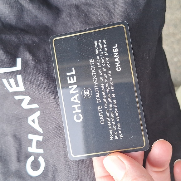 Chanel interlocking CC denim mini flap bag nearly FULL SET - Picture 11 of 14
